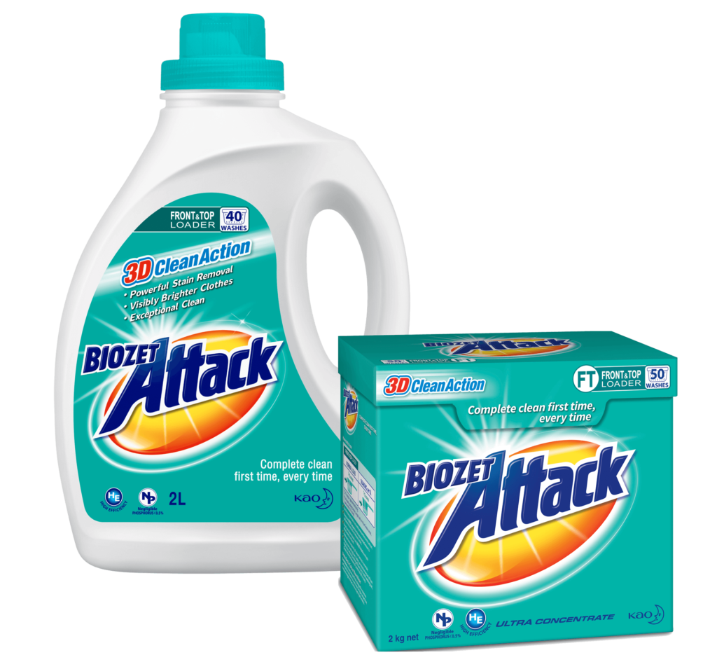 Laundry Detergent Australia Liquid, Powder, Refills Biozet Attack