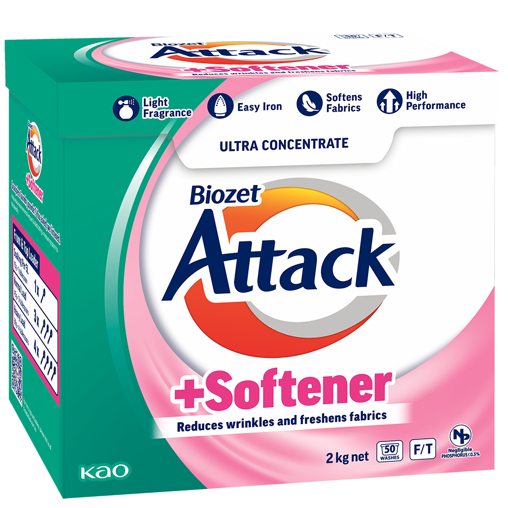 Biozet Attack Plus Softener 2kg powder